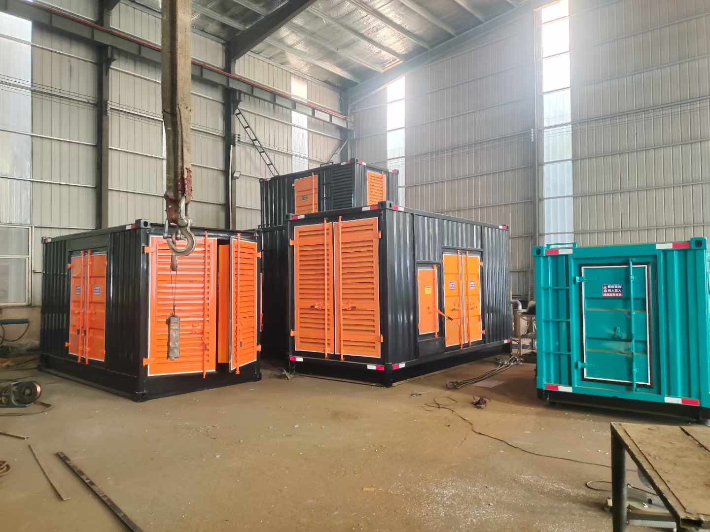 咸安500kw柴油发电机组可以带动多少功率设备？